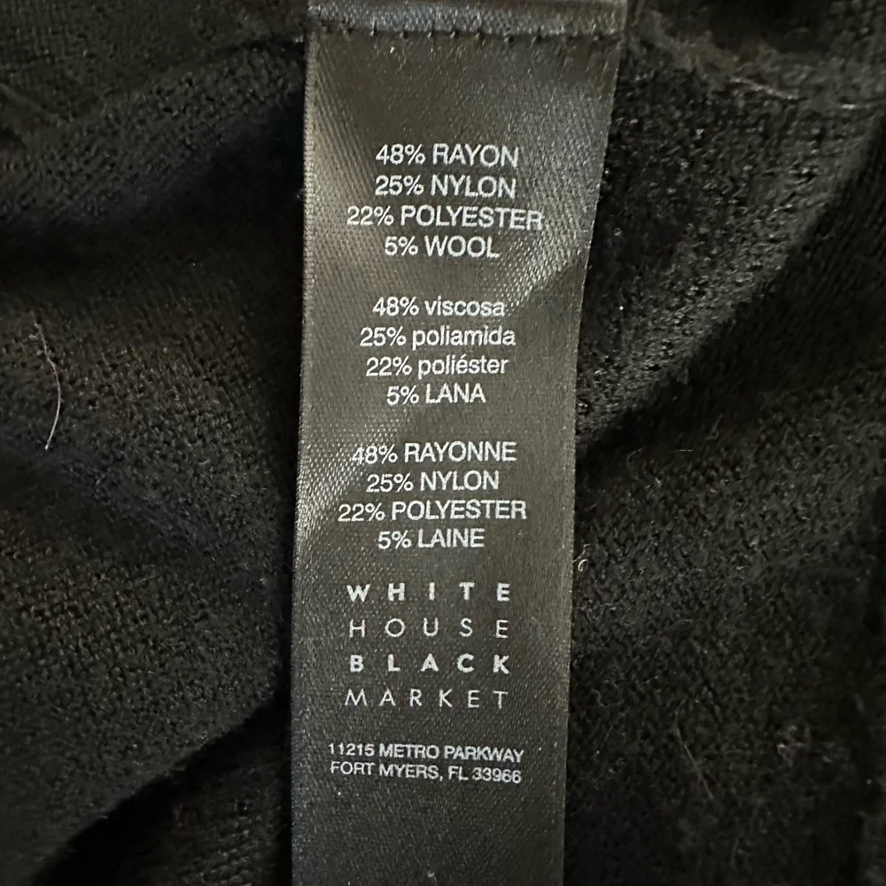 WHBM Beaded Tassel Poncho - Picture 8 of 9